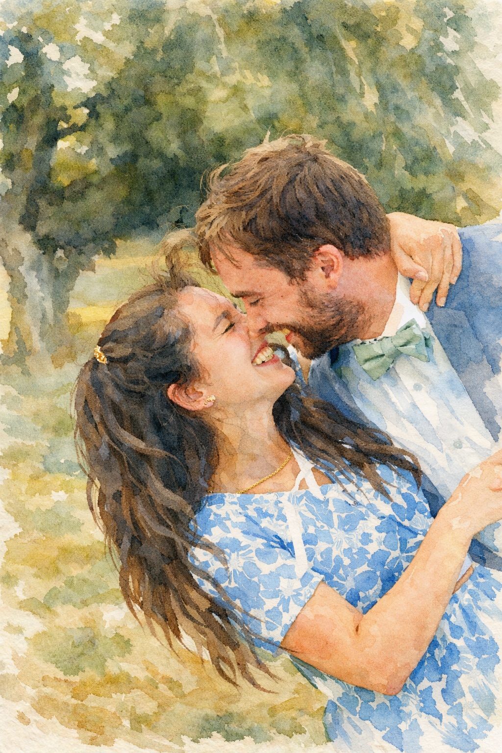 Antoine et Marine amoureux